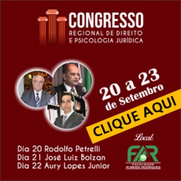 III Congresso Regional de Direito e Psicologia Jurídica