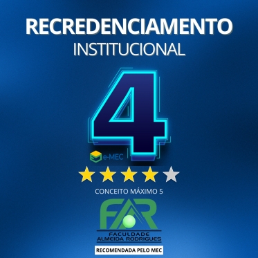Faculdade Almeida Rodrigue (FAR) recebe nota 4 em avaliações do MEC